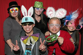 Photo Booth Picture from Company Holiday Party